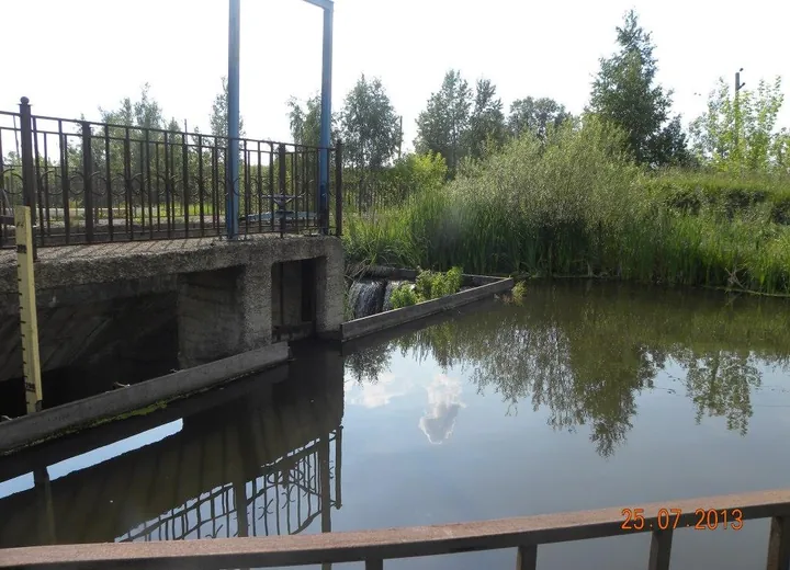 Pond on the Vyazovka River (Nizhniy Tagil City)