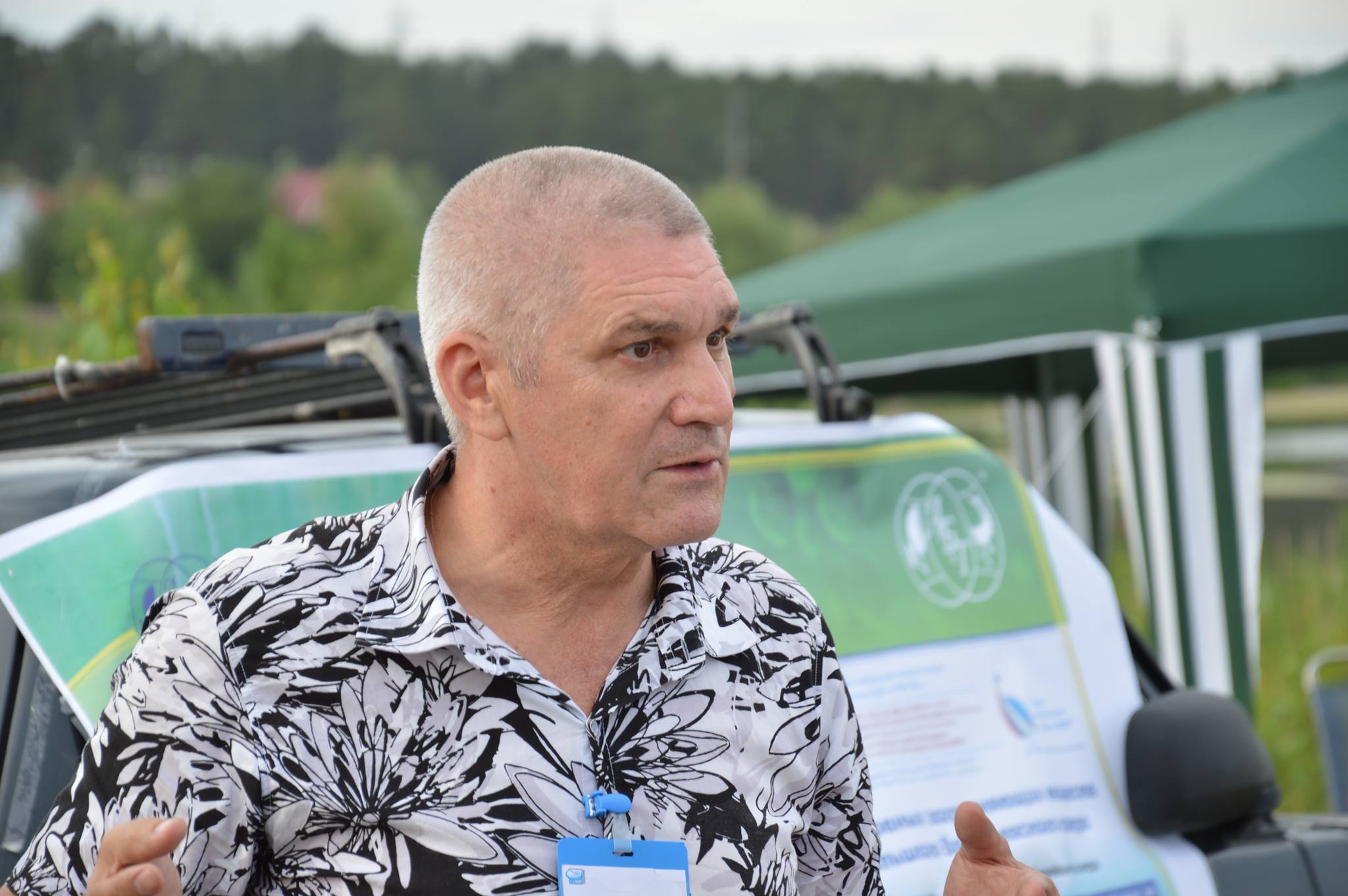 Интервью с Александром Сергиенко, руководителем оргкомитета фестиваля "Эко-Пикник", секретарем местного политического комитета  партии «Гражданская Платформа» в Тольятти и Владимиром Тимофеевичем Лухтановым на радио Август, г. Тольятти